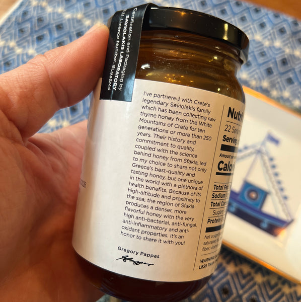 Thyme Honey from Crete