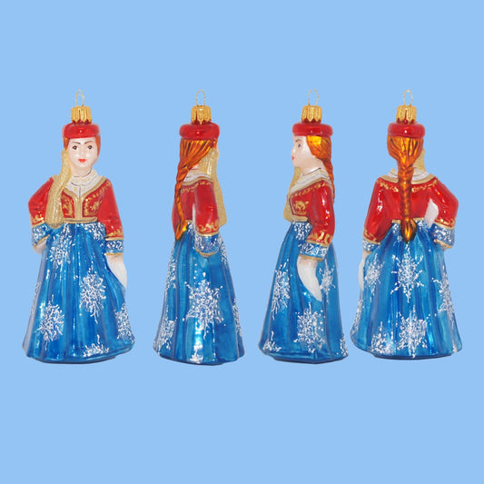 Amalia Glass Christmas Ornament — image 2
