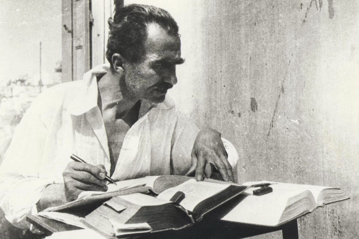 Greek author Nikos Kazantzakis