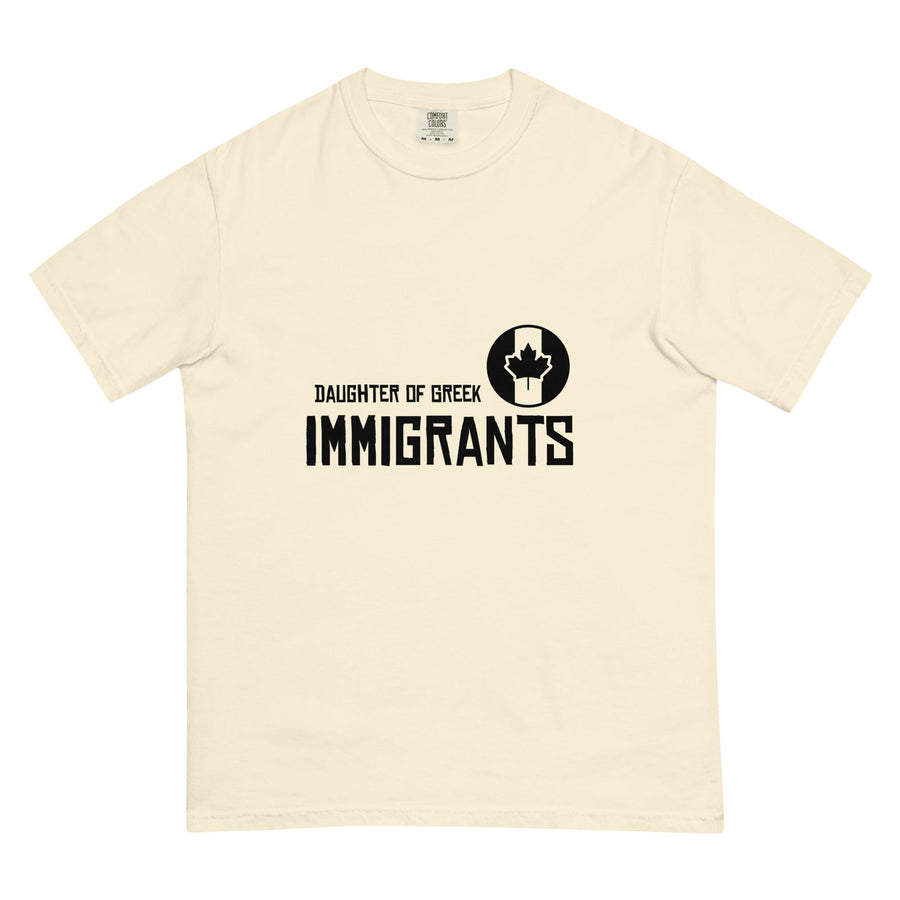 Ivory Daughter of Greek Immigrants Canada T-shirt