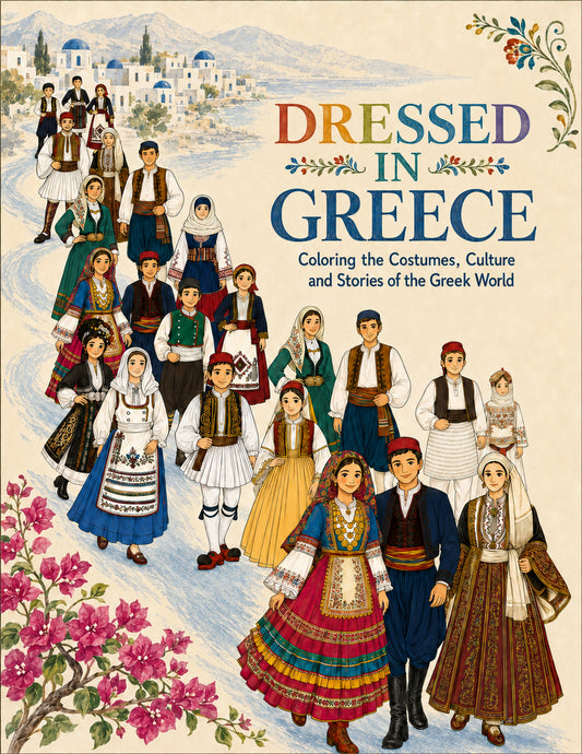 Dressed in Greece — approved front cover