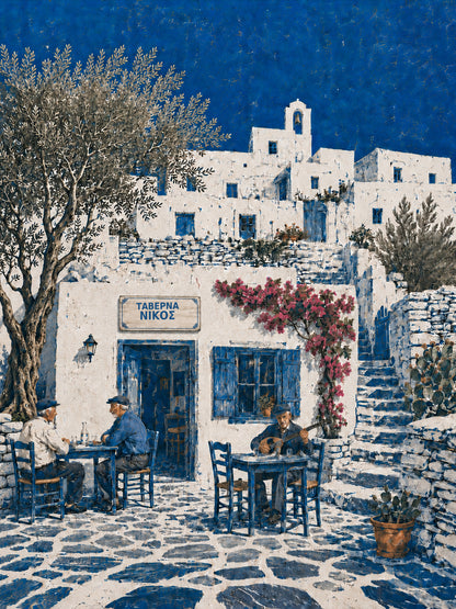 Traditional Village — ΝΙΚΟΣ. Corrected artwork preview; example name shown.