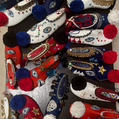 One-of-a-Kind Tsarouchia Folk Art Sculptures by Gregory Pappas