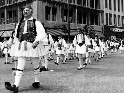 Chicago Parade Leader — 12 × 16 inch art print