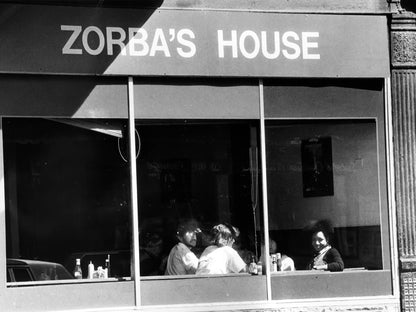 Zorba’s House Storefront — 12 × 16 inch art print