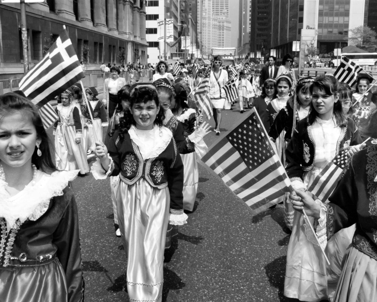 Young Parade Participants — 8 × 10 inch art print
