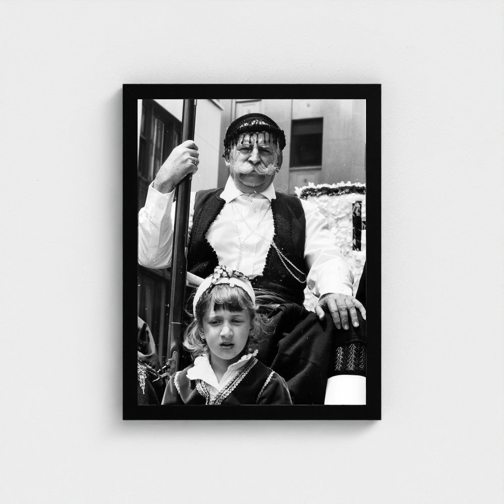 Generations at the Parade — 12 × 16 inch black framed print