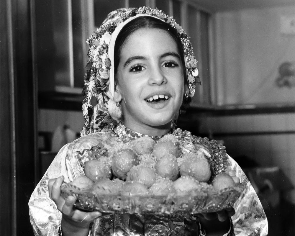 A Tray of Festival Sweets — 8 × 10 inch art print
