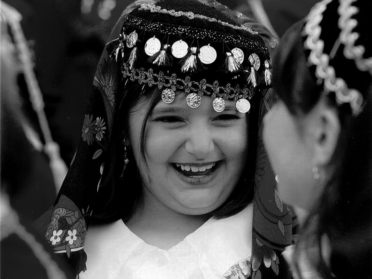 A Young Parade Participant — 12 × 16 inch art print