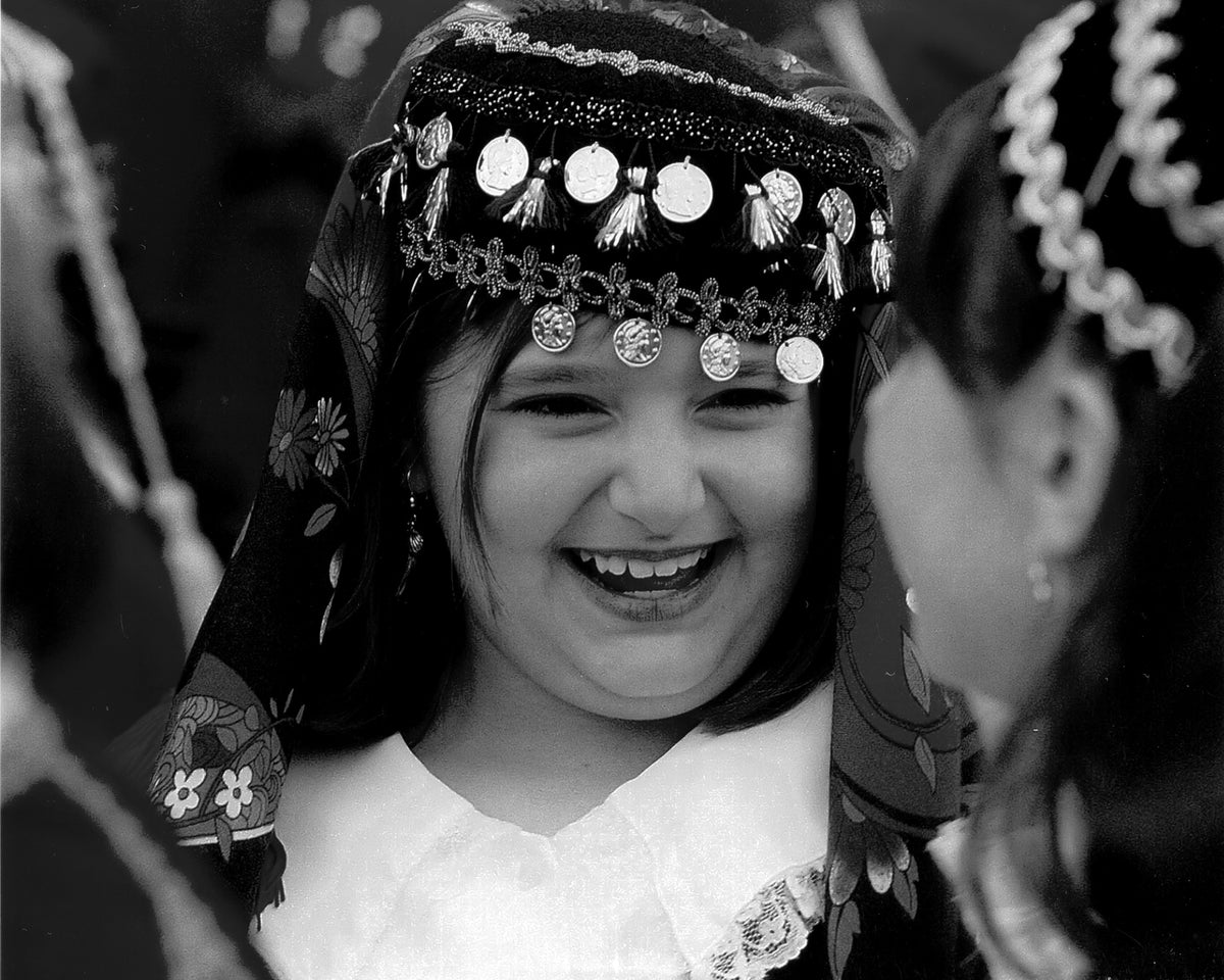 A Young Parade Participant — 8 × 10 inch art print