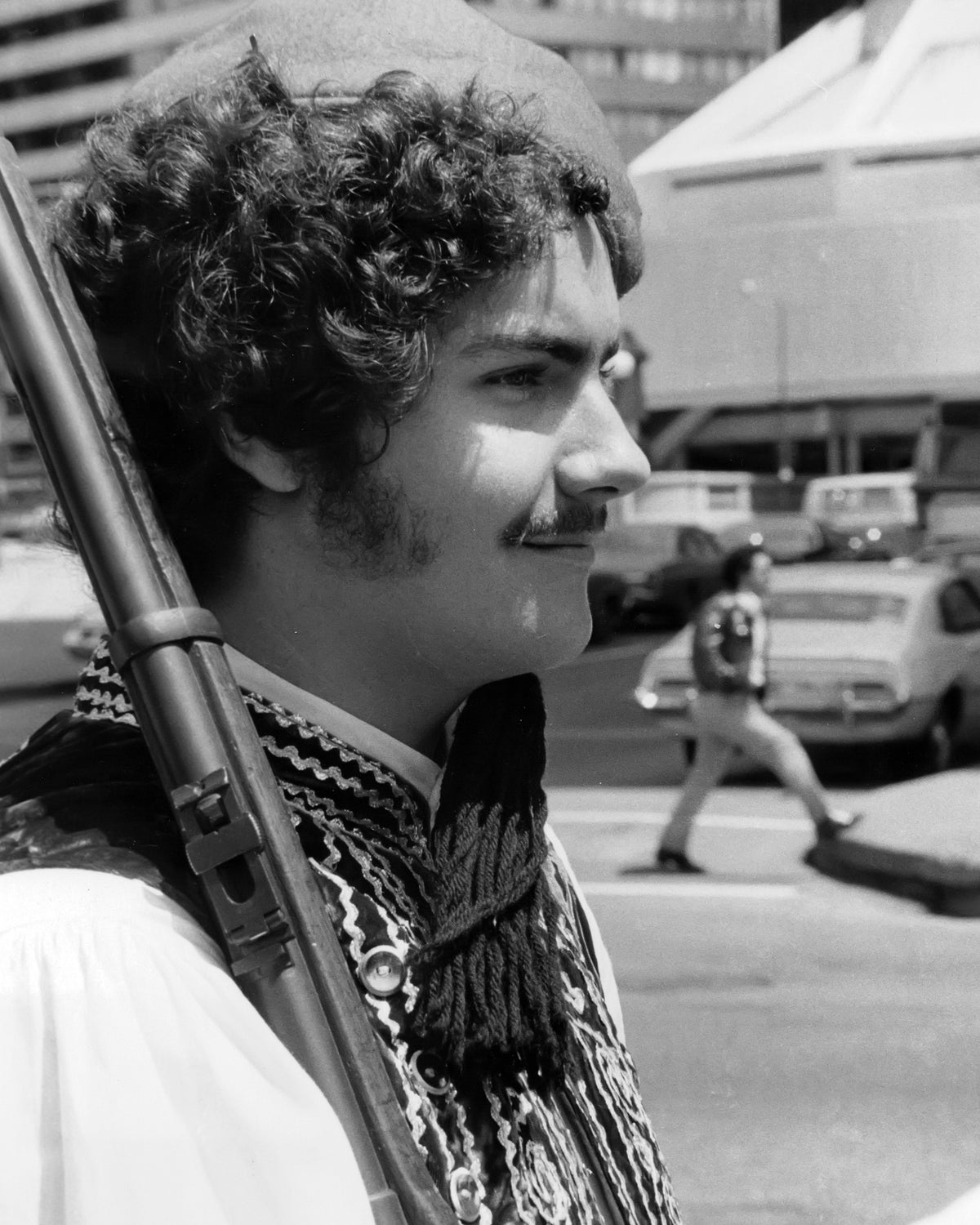 A Young Evzone at the Parade — 8 × 10 inch art print