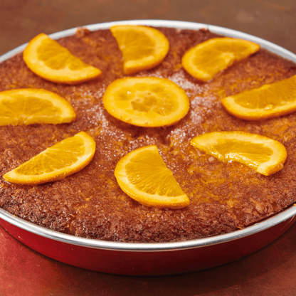 Portokalopita (in tin pan)