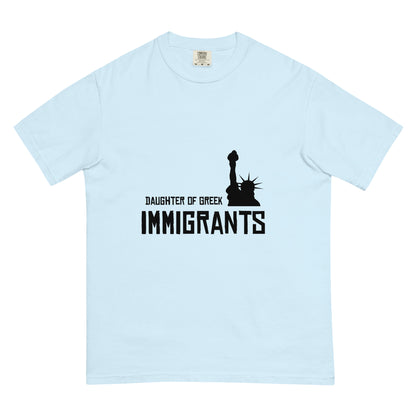 Daughter of Greek Immigrants — USA — Chambray, approved lower placement