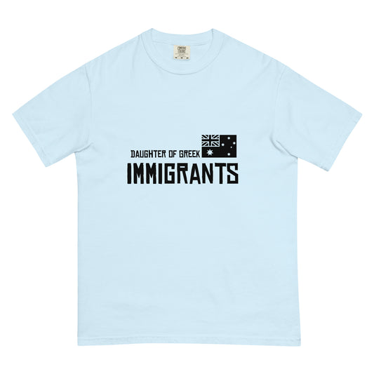 Daughter of Greek Immigrants — Australia — Chambray, approved lower placement