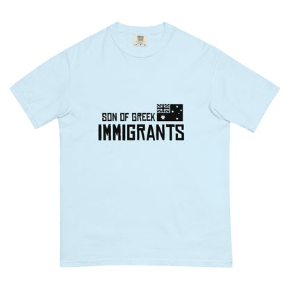 Son of Greek Immigrants — Australia — Chambray, approved lower placement