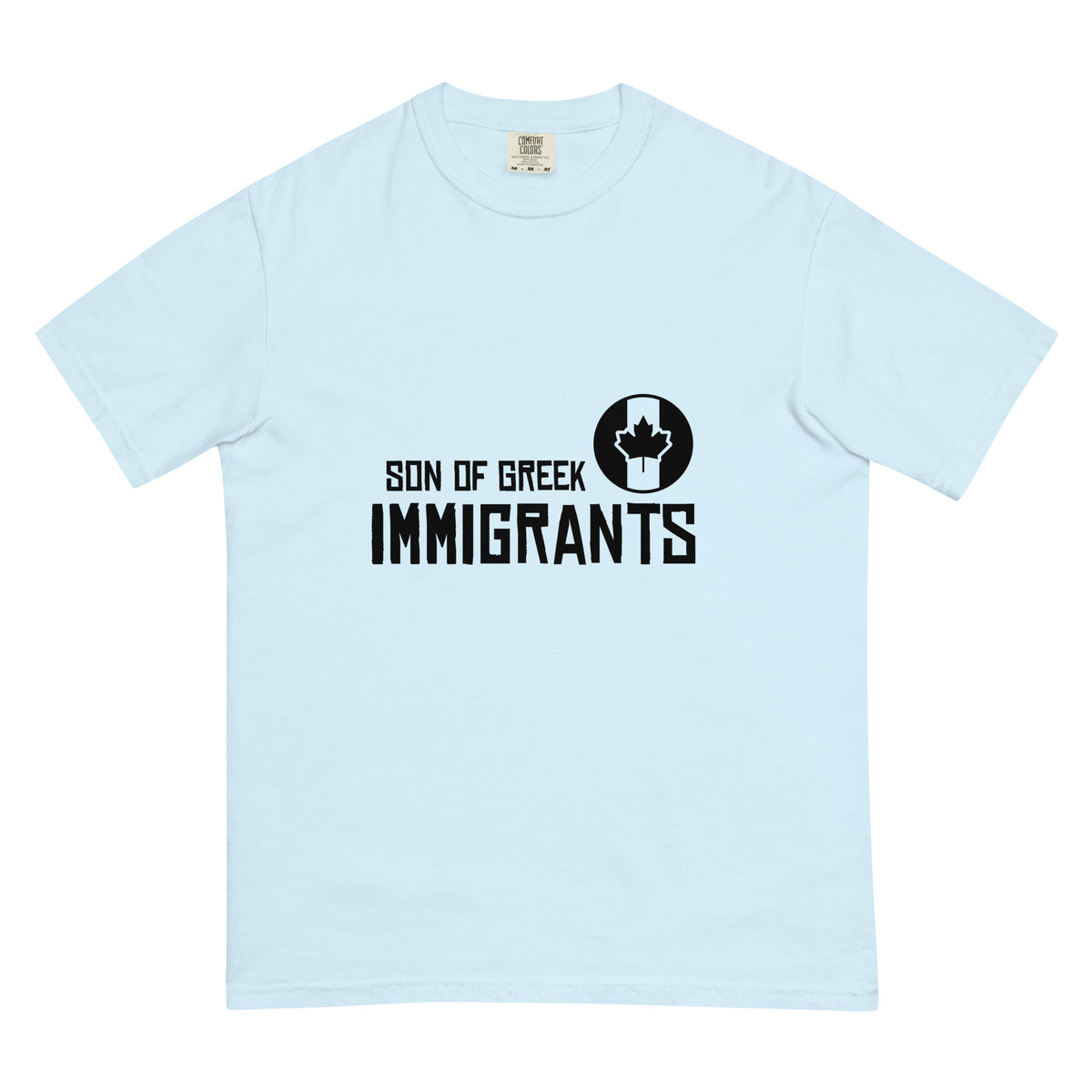Son of Greek Immigrants — Canada — Chambray, approved lower placement