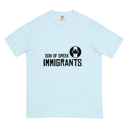 Son of Greek Immigrants — Canada — Chambray, approved lower placement