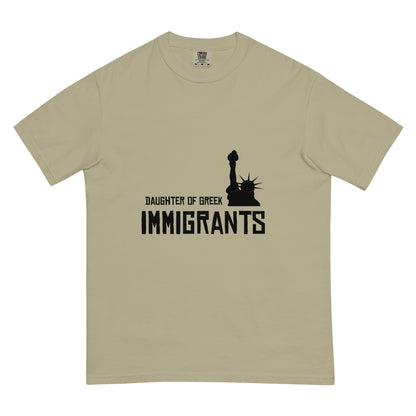 Daughter of Greek Immigrants — USA — Khaki, approved lower placement