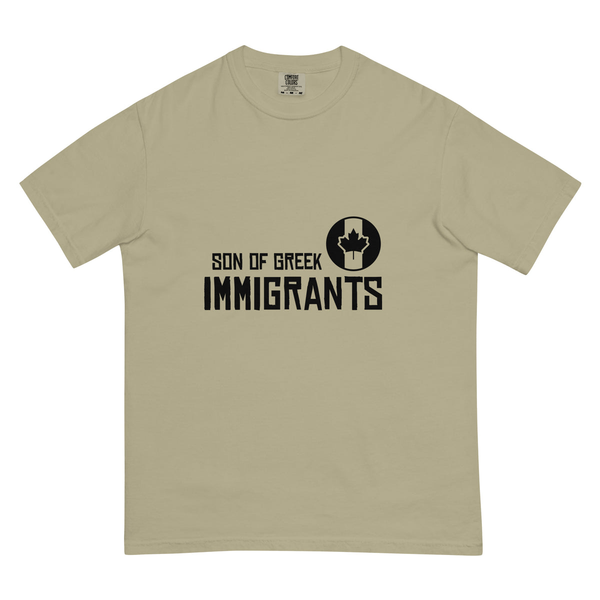 Son of Greek Immigrants — Canada — Khaki, approved lower placement