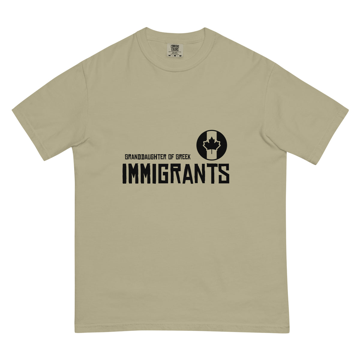 Granddaughter of Greek Immigrants — Canada — Khaki, approved lower placement
