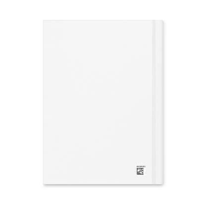 Venus de Milo — I Don’t Speak French — Matte Hardcover Journal, white — back cover