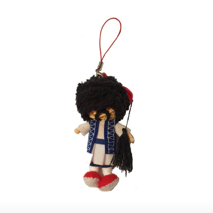 Handmade Felt Evzone Ornament aka Mitso